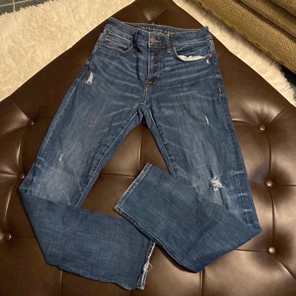 Mens American Eagle slim straight Next Level Flex 28x32 Jeans